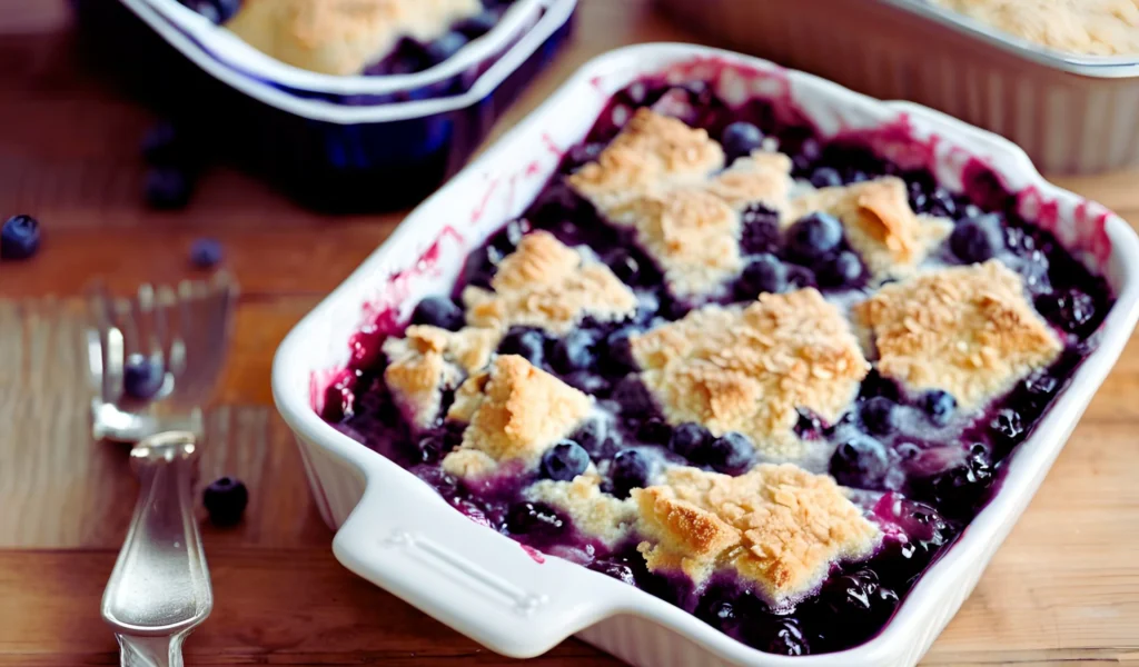 Blueberry cobbler recipe easy