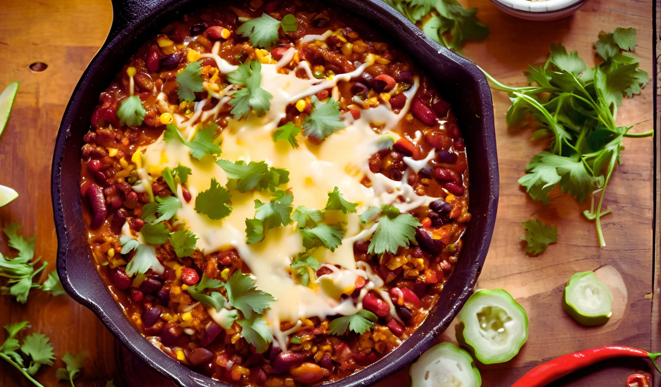 Cowboy Chili in Cast Iron