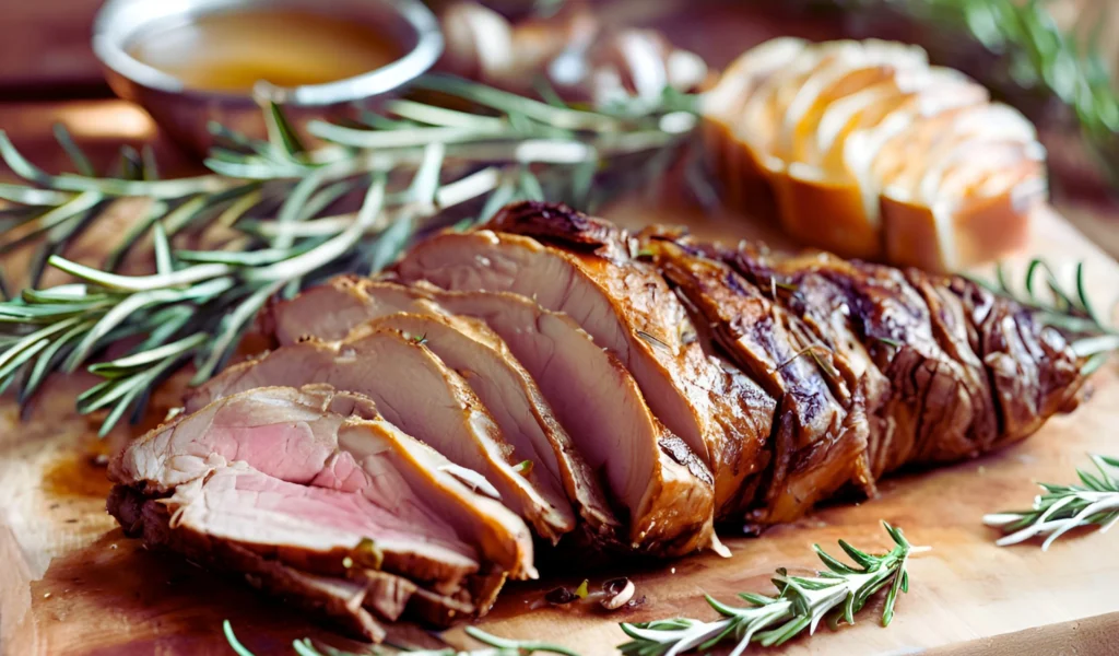 Arm roast recipe close-up