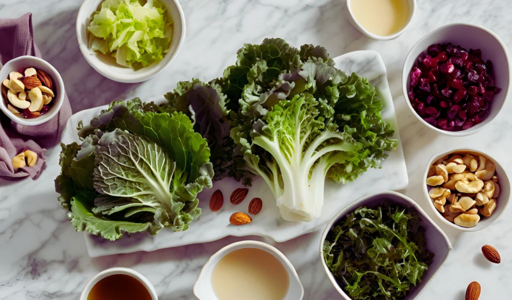 Kale Salad Ingredients	