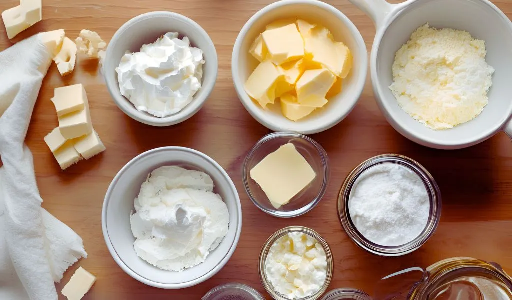 Cream cheese frosting ingredients	