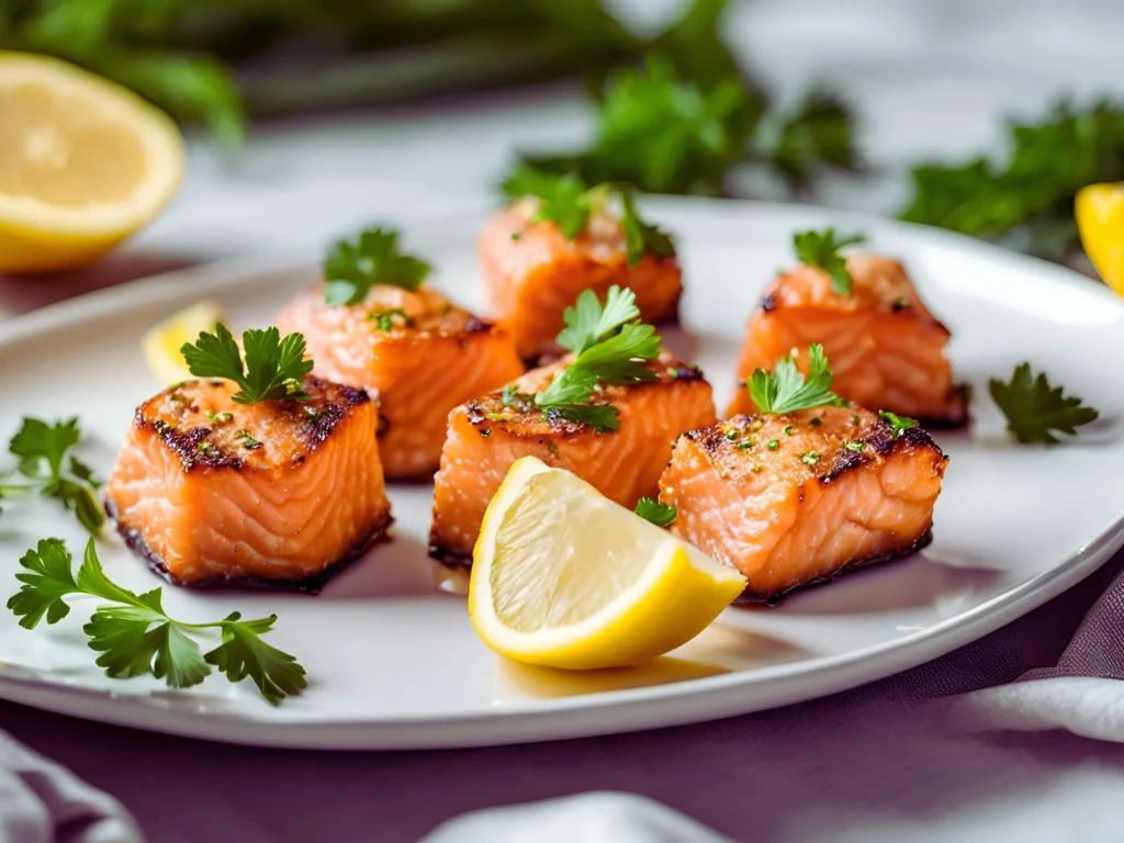 Crispy Salmon Bites