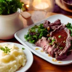 Savory beef neck bones dish