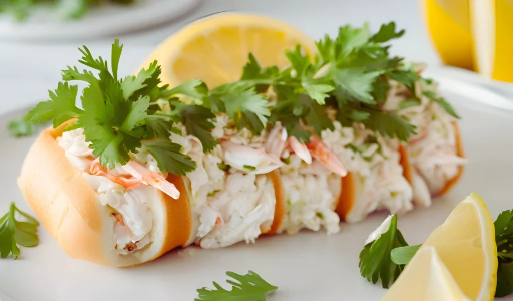 Fresh crab roll recipe