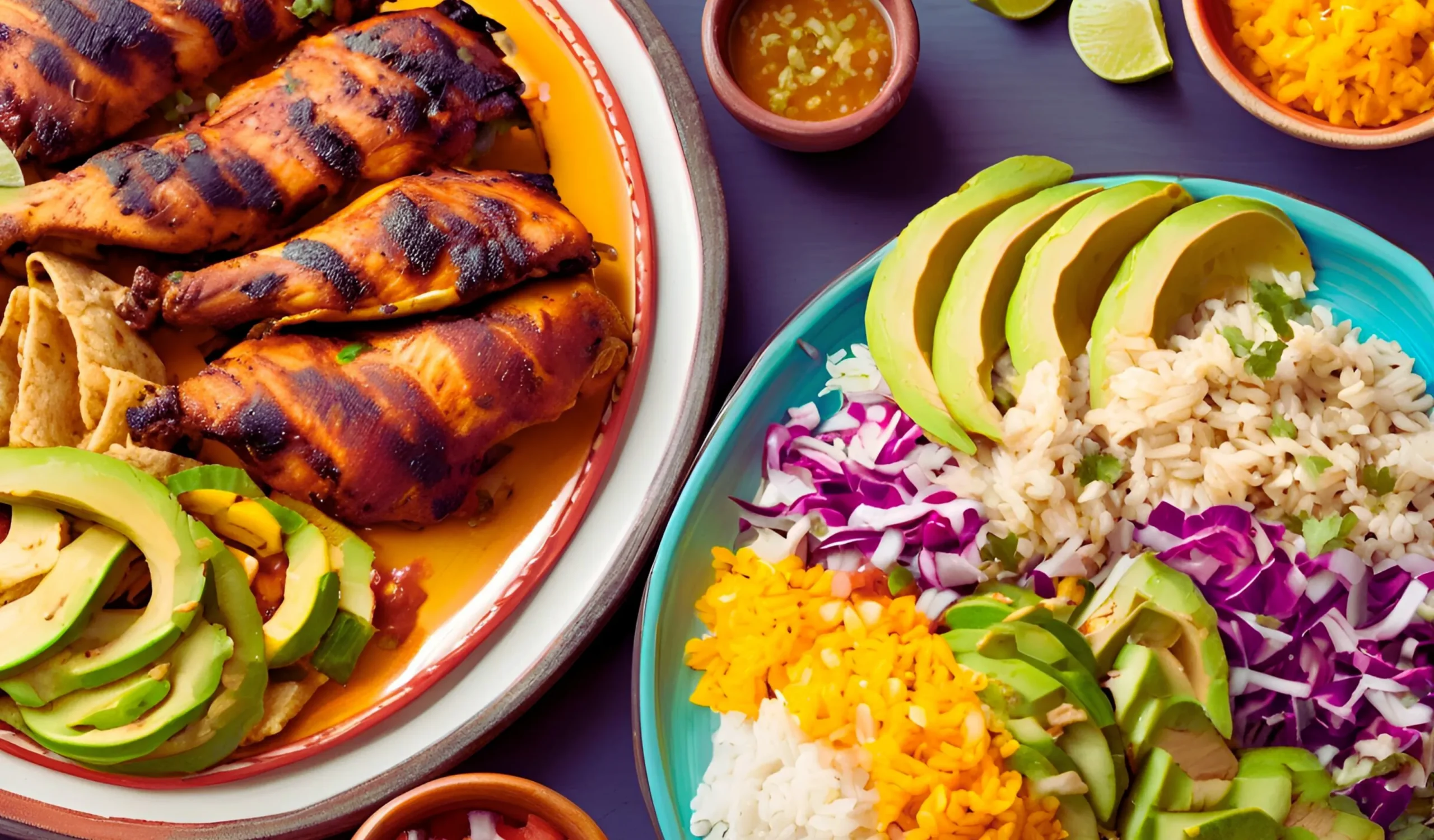 Pollo Asada on a serving platter