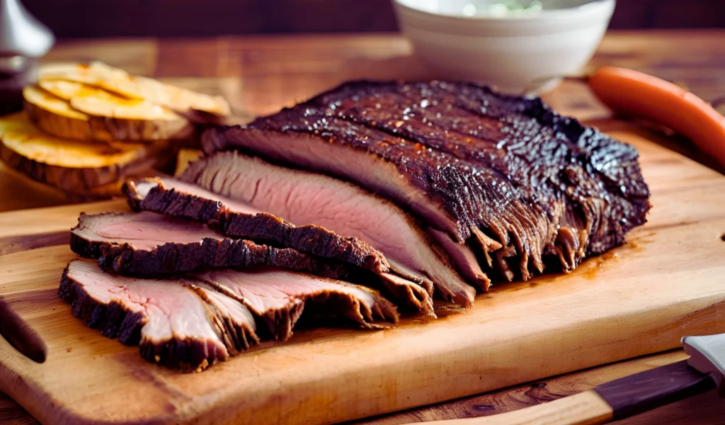 Perfectly smoked brisket