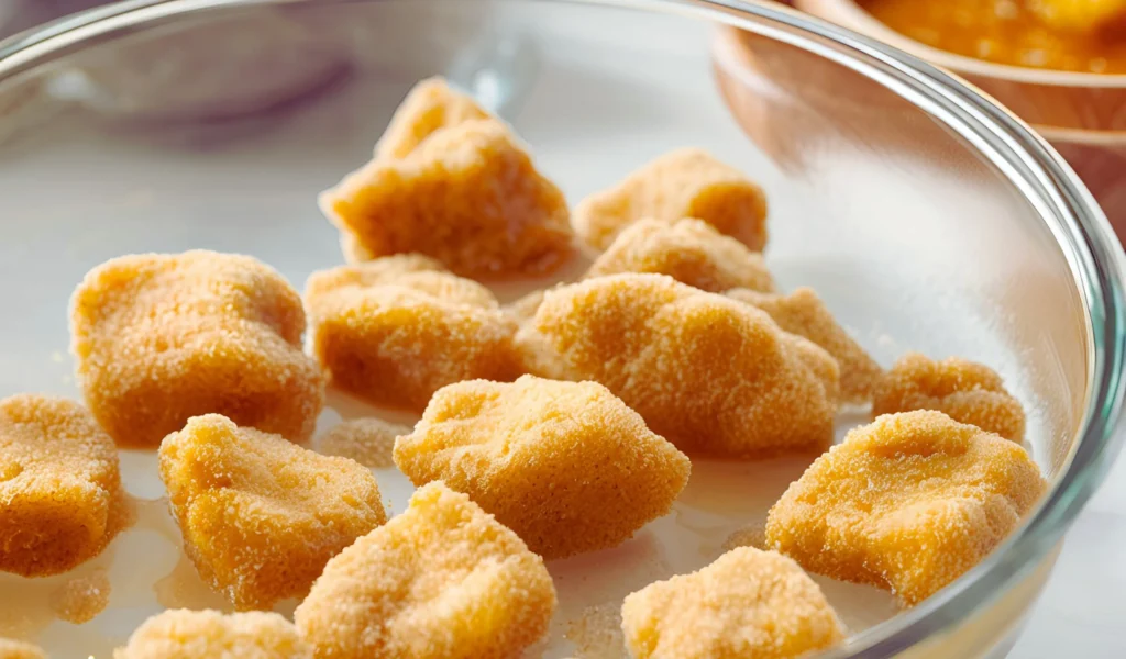 Catfish nuggets in buttermilk	