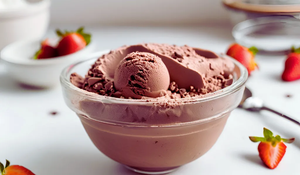 Chocolate ice cream variation	