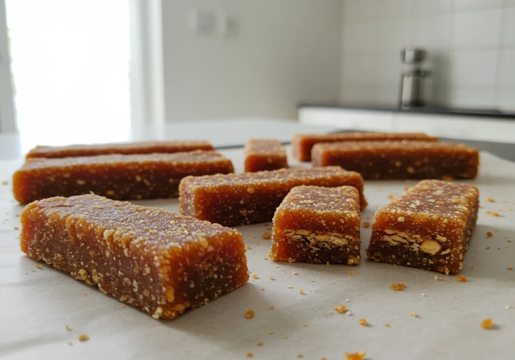 Homemade Pulparindo bars	