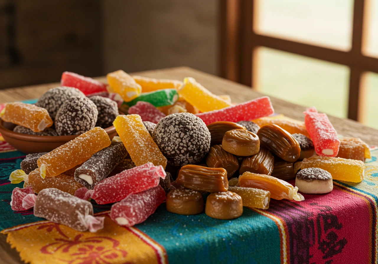 Authentic Mexican candy assortment